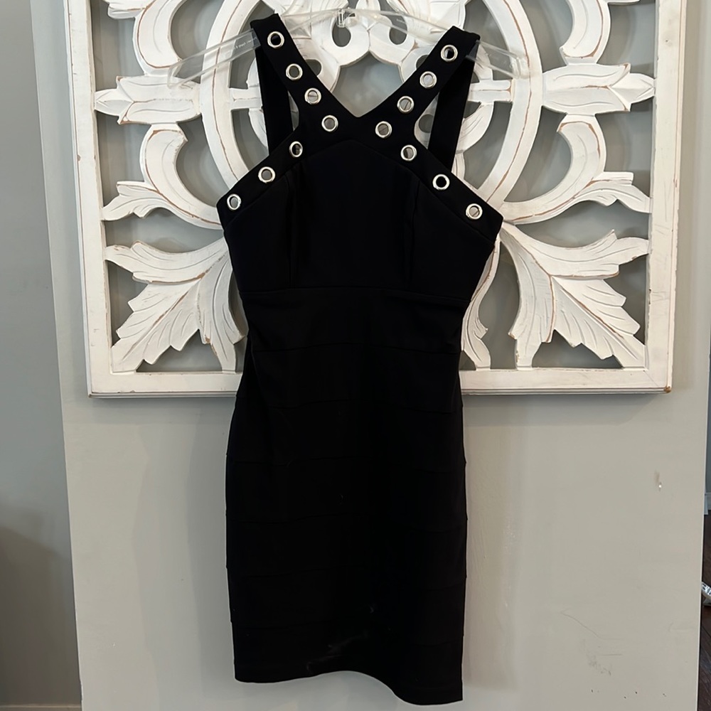 Cocktail Dress with metal details